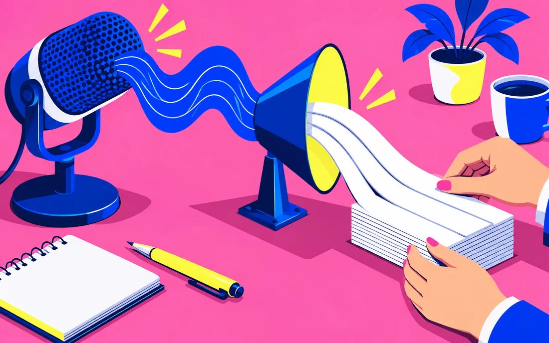 Speech recognition: turning audio into workable text