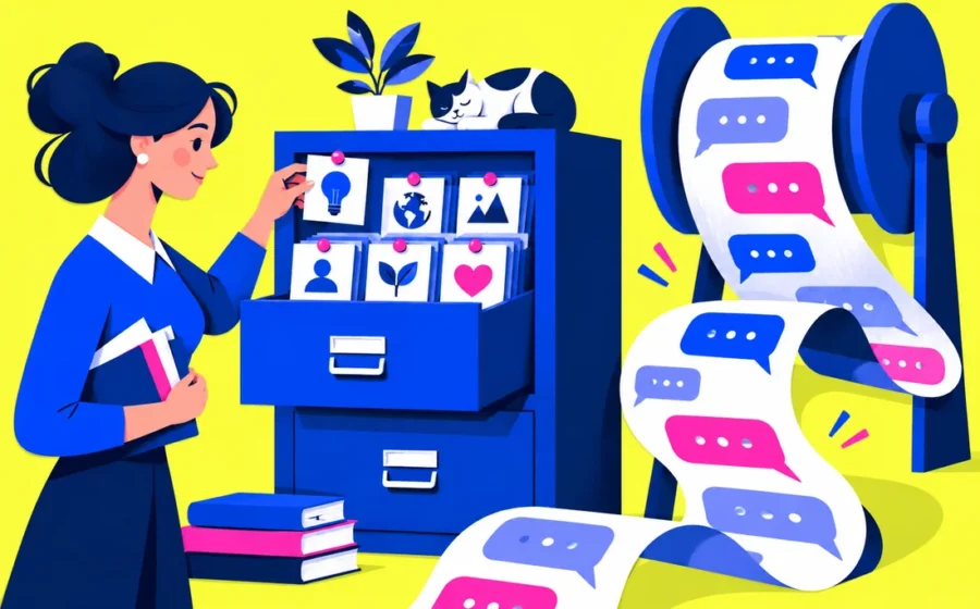 Agent memory: separate stored facts from conversation history