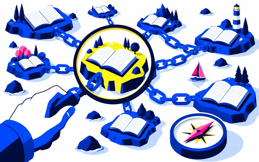 Perplexity: explore a topic through linked sources