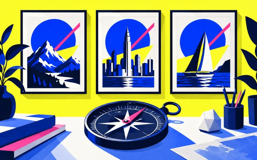 Midjourney: build a consistent visual direction
