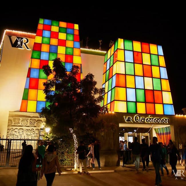 VR Chennai storefront in Jawaharlal Nehru Road, Anna Nagar, Chennai